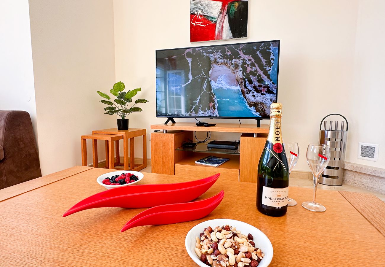 Ferienhaus in Albufeira - Balaia Poolside House with Sea View by BeCherish